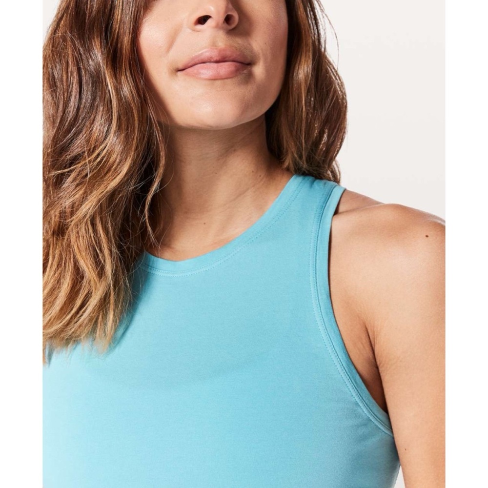 Lululemon All Tied Up Tank Eton Blue 8 - Picture 5 of 7